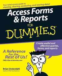 Access Forms & Reports For Dummies