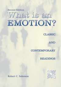 What Is an Emotion?