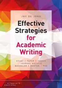 Effective strategies for academic writing