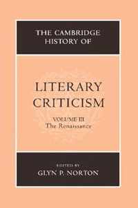 The Cambridge History of Literary Criticism