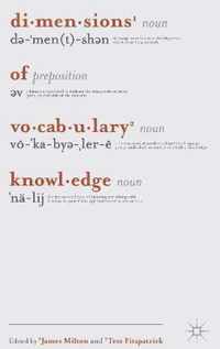 Dimensions of Vocabulary Knowledge