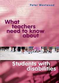 What Teachers Need to Know About Students With Disabilities