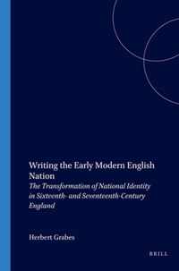 Writing the Early Modern English Nation