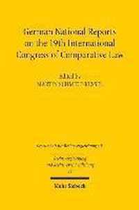 German National Reports on the 19th International Congress of Comparative Law