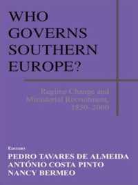 Who Governs Southern Europe?