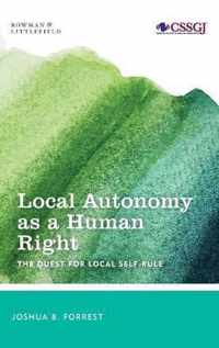 Local Autonomy as a Human Right