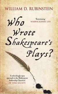 Who Wrote Shakespeare's Plays?