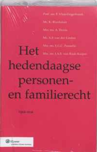 Het hedendaagse personen- en familierecht