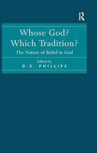 Whose God? Which Tradition?