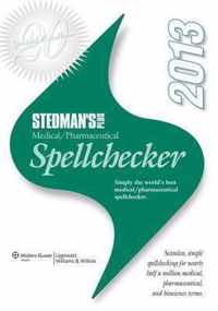 Stedman's Plus Version 2013 Medical/Pharmaceutical Spell Checker (Starter Kit), Starter Kit