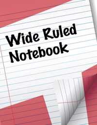 Wide Ruled Notebook