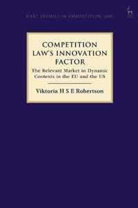 Competition Laws Innovation Factor The Relevant Market in Dynamic Contexts in the EU and the US Hart Studies in Competition Law