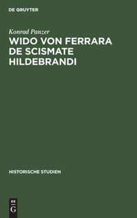 Wido von Ferrara De Scismate Hildebrandi