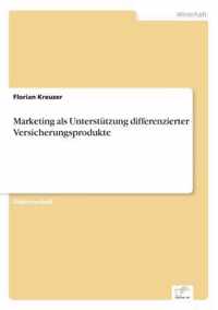 Marketing als Unterstutzung differenzierter Versicherungsprodukte