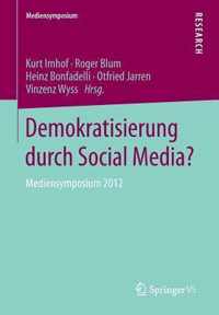 Demokratisierung Durch Social Media?