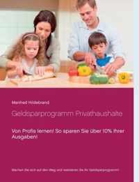 Geldsparprogramm Privathaushalte