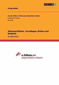 Aktienzertifikate - Grundlagen, Risiken und Beispiele