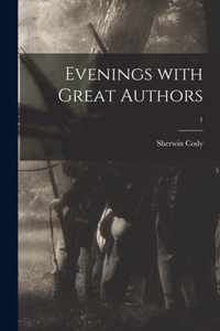 Evenings With Great Authors; 1