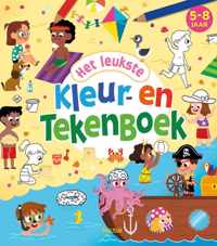 Het leukste kleur- en tekenboek 5-8 j.