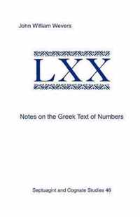 Notes on the Greek Text of Numbers