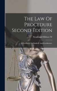 The Law Of Procedure Second Edition