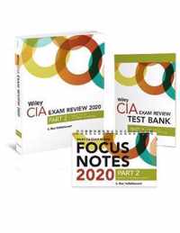 Wiley CIA Exam Review 2020 + Test Bank + Focus Notes