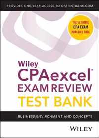 Wiley's CPA Jan 2022 Test Bank - Business Environment and Concepts (1-year access)