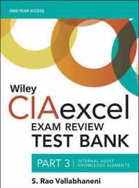 Wiley CIAexcel Exam Review 2018 Test Bank