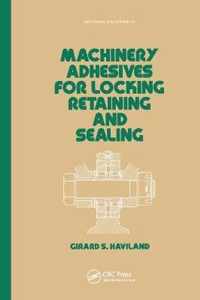 Machinery Adhesives for Locking, Retaining, and Sealing