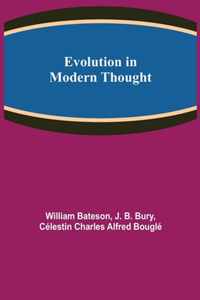 Evolution in Modern Thought