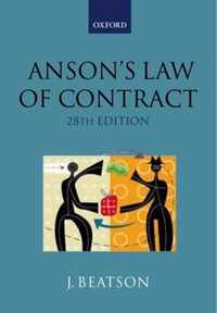 Anson's Law Of Contract