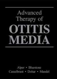 Advanced Therapy of Otitis Media