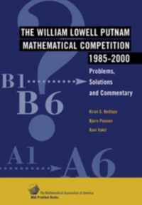 The William Lowell Putnam Mathematical Competition 1985-2000