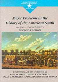 Major Problems in the History of the American South