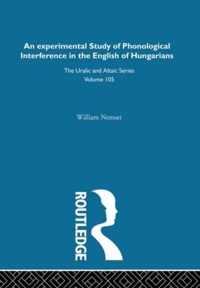 An Experimental Study of Phonological Interference in the English of Hungarians