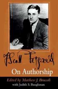 F.Scott Fitzgerald on Authorship