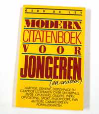 Modern citatenboek voor jongeren