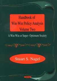 Handbook of Win-Win Policy Analysis, Volume 2