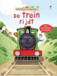 De trein rijdt