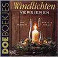 Windlichten versieren. doeboekje