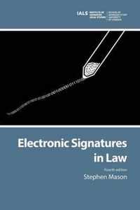 Electronic Signatures in Law