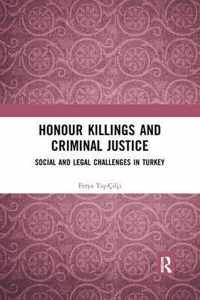 Honour Killings and Criminal Justice