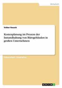 Kostenplanung im Prozess der Instandhaltung von Burogebauden in grossen Unternehmen