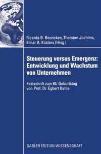 Steuerung Versus Emergenz