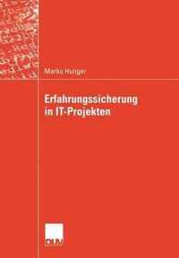 Erfahrungssicherung in It-Projekten