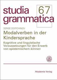 Modalverben in Der Kindersprache