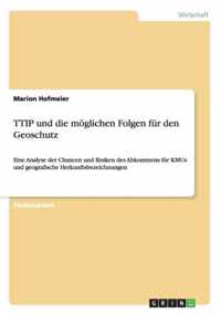 TTIP und die moeglichen Folgen fur den Geoschutz