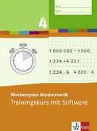 Wochenplan Mathematik. Trainingskurs 4. Schuljahr