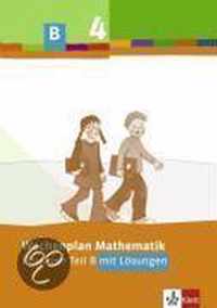 Wochenplan Mathematik. Übungen Teil B mit Lösungen. 4. Schuljahr