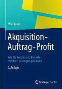 Akquisition Auftrag Profit